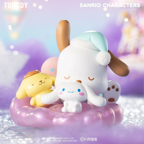 Cinnamoroll, Pochacco, Pompompurin, Sanrio Characters, Top Toy, Trading